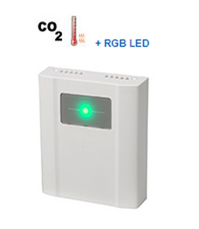 CO2, Temperatur, Fugt sensor med RGB LED